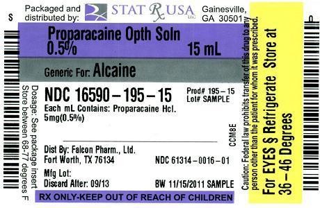 Proparacaine Hydrochloride